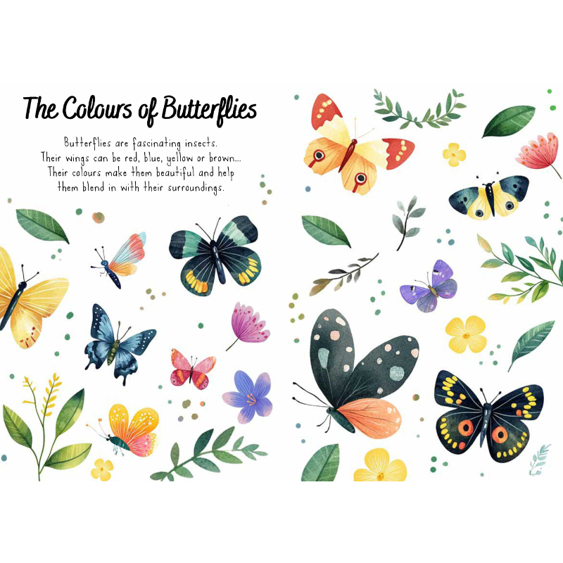 Sassi Magic Water Puzzle & Book Set - Butterflies image 4