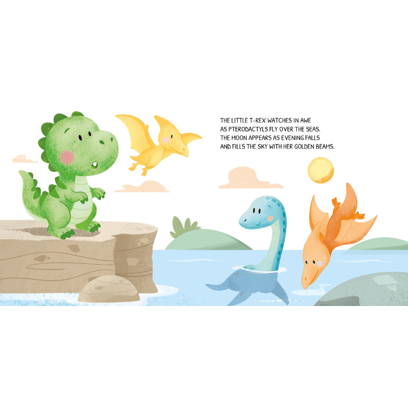 Sassi Board Book - Glow In The Dark - Dinosaurs image 3