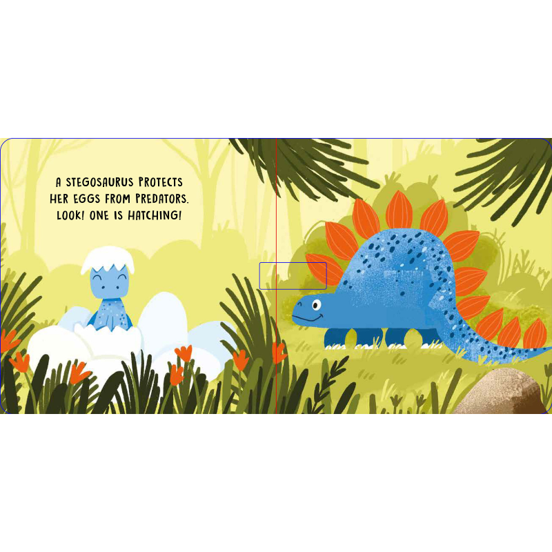 Sassi Board Book Sweet Sounds Stories - Dinosaurs image 3