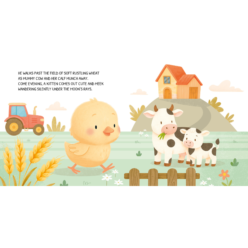 Sassi Board Book - Glow In The Dark - The Farmyard image 4