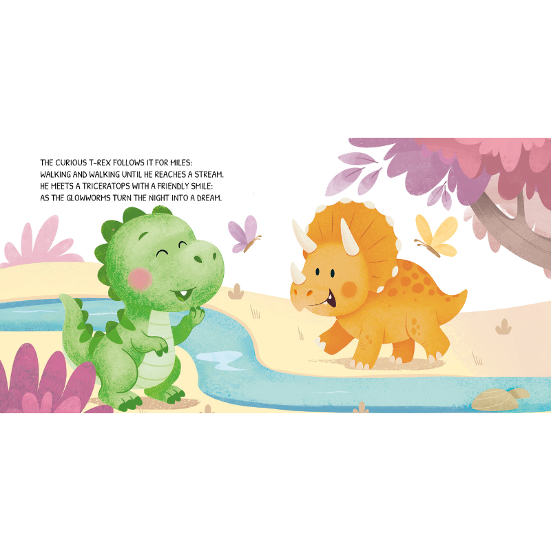 Sassi Board Book - Glow In The Dark - Dinosaurs image 5