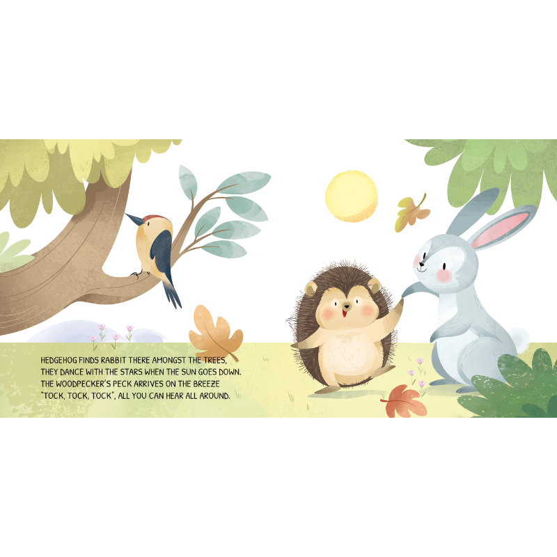 Sassi Board Book - Glow In The Dark - The Woodland image 4