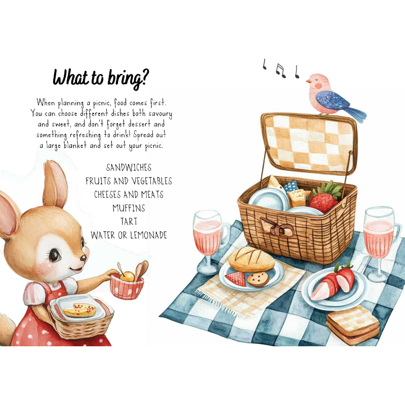Sassi Magic Water Puzzle & Book Set - Picnic image 6