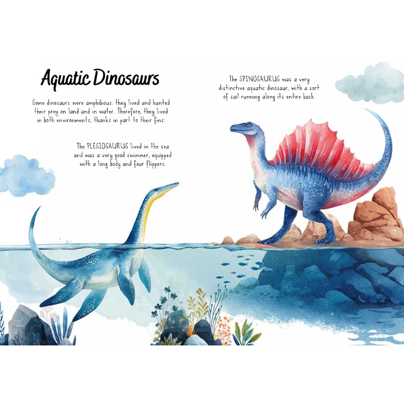 Sassi Magic Water Puzzle & Book Set - Dinosaurs image 5