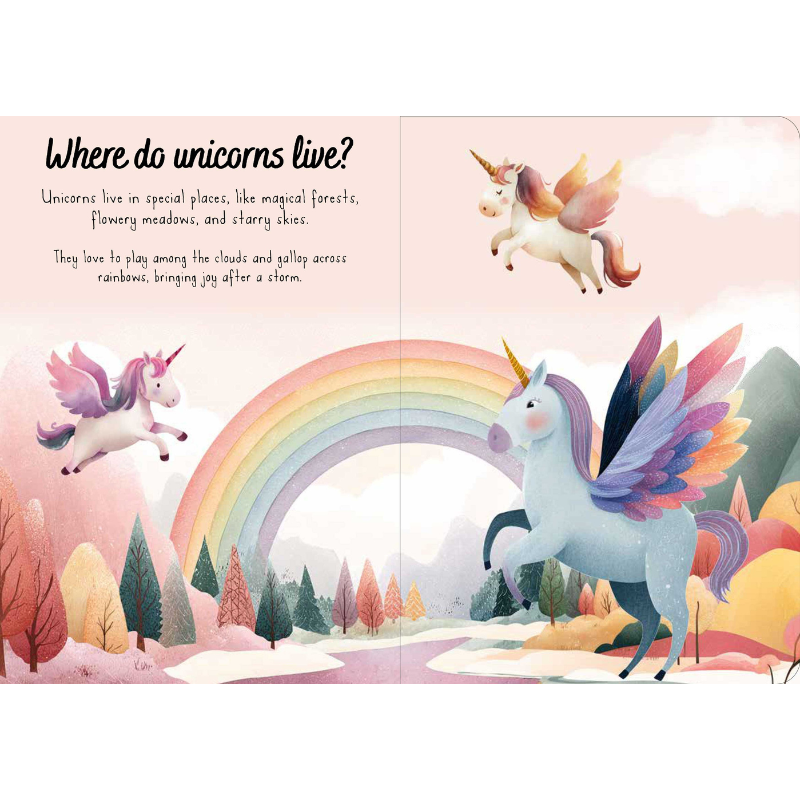 Sassi Magic Water Puzzle & Book Set - Unicorns image 5