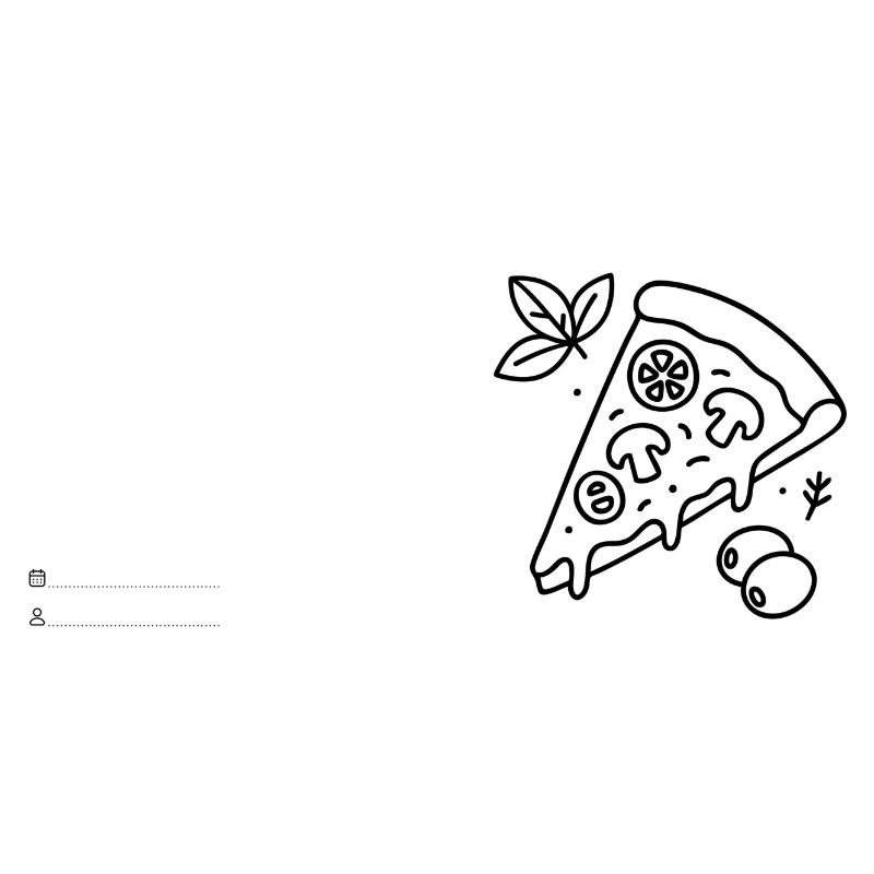 Sassi Colouring Book Square - Food image 6