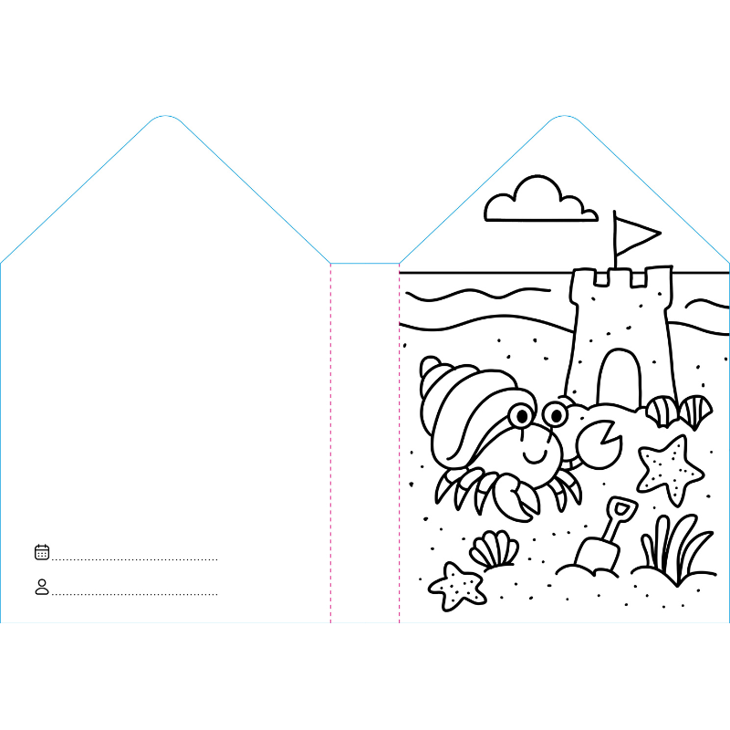 Sassi Colouring Book House - Sea image 6