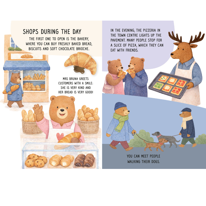 Sassi Day & Night Double-Sided Puzzle & Book Set - City image 7