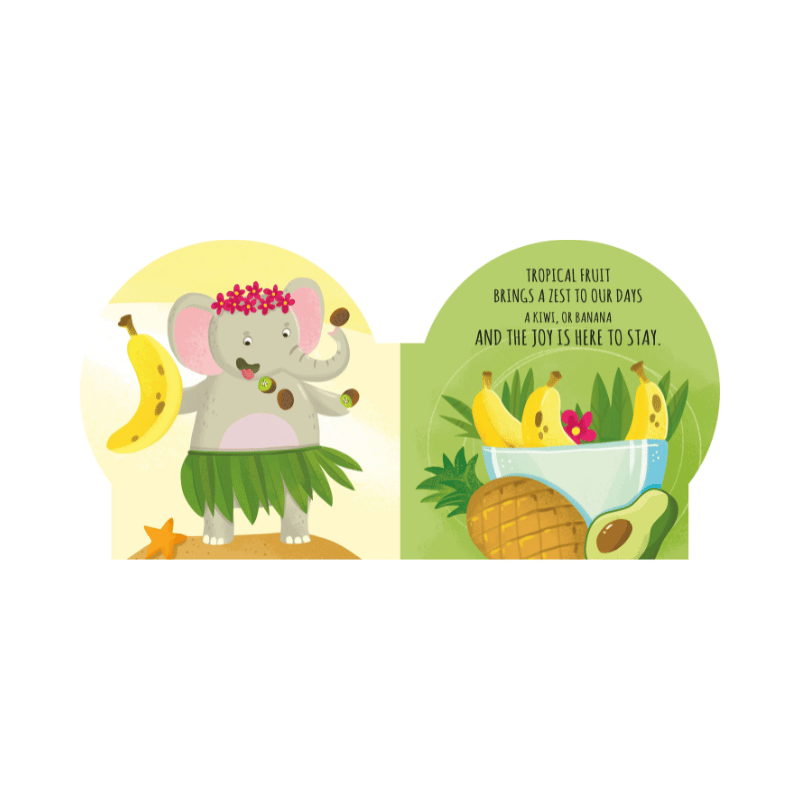 Sassi Shaped Board Book - Fruits image 3