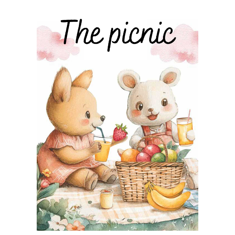 Sassi Magic Water Puzzle & Book Set - Picnic image 3