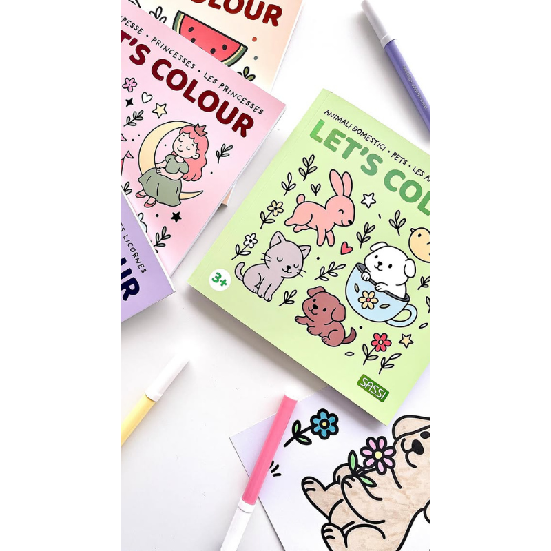 Sassi Colouring Book Square - Princesses image 2
