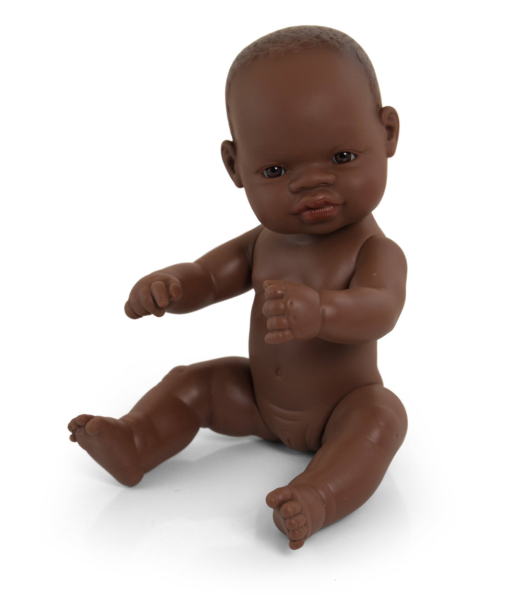Miniland Doll - Anatomically Correct Baby African Girl 32 cm