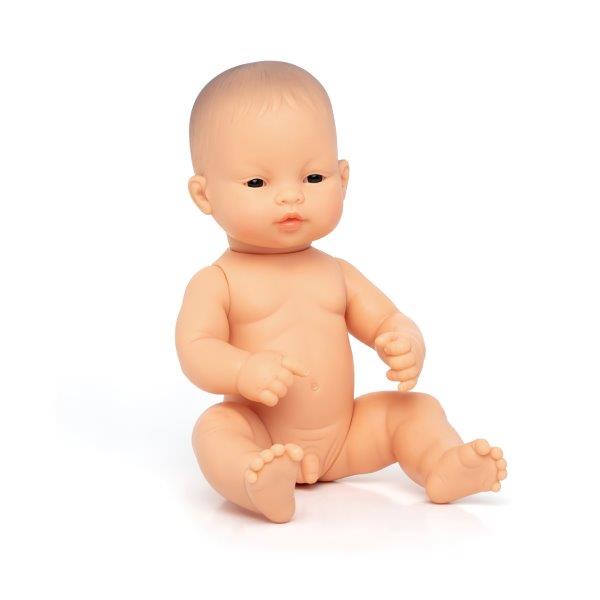 Miniland Doll -  Anatomically Correct Baby Asian Boy, 32 cm