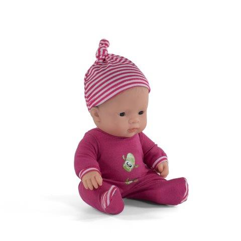 Miniland Clothing Pink winter pyjamas, 21 cm Doll image 2