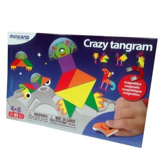 Miniland On The Go Crazy Tangram  Magnetic Game image 2