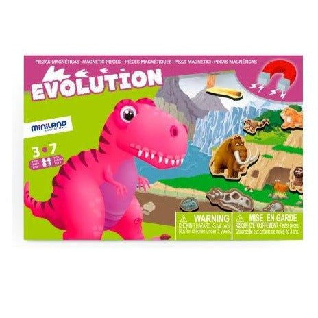 Miniland On The Go Discover Evolution Magnetic Game image 2