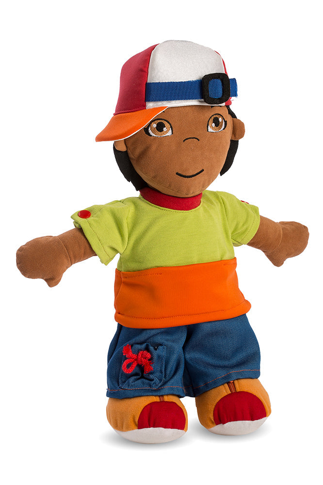 Miniland Doll Diversity Fastening Soft Body Hispanic Boy