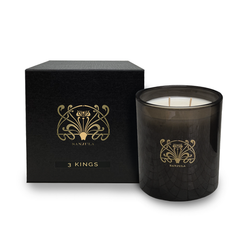 Sanjula 3 Kings Premium XL Jar Candle 450g