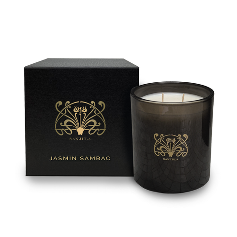 Sanjula Jasmine Sambac Premium XL Jar Candle 450g