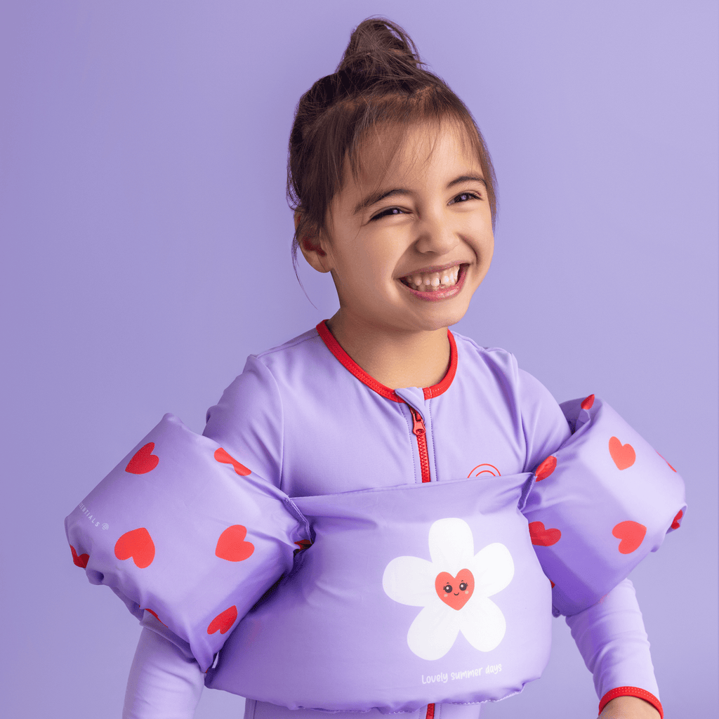 Swim Essentials Puddle Jumper Swimming Vest - Sweet Hearts, 2-6 yrs image 2