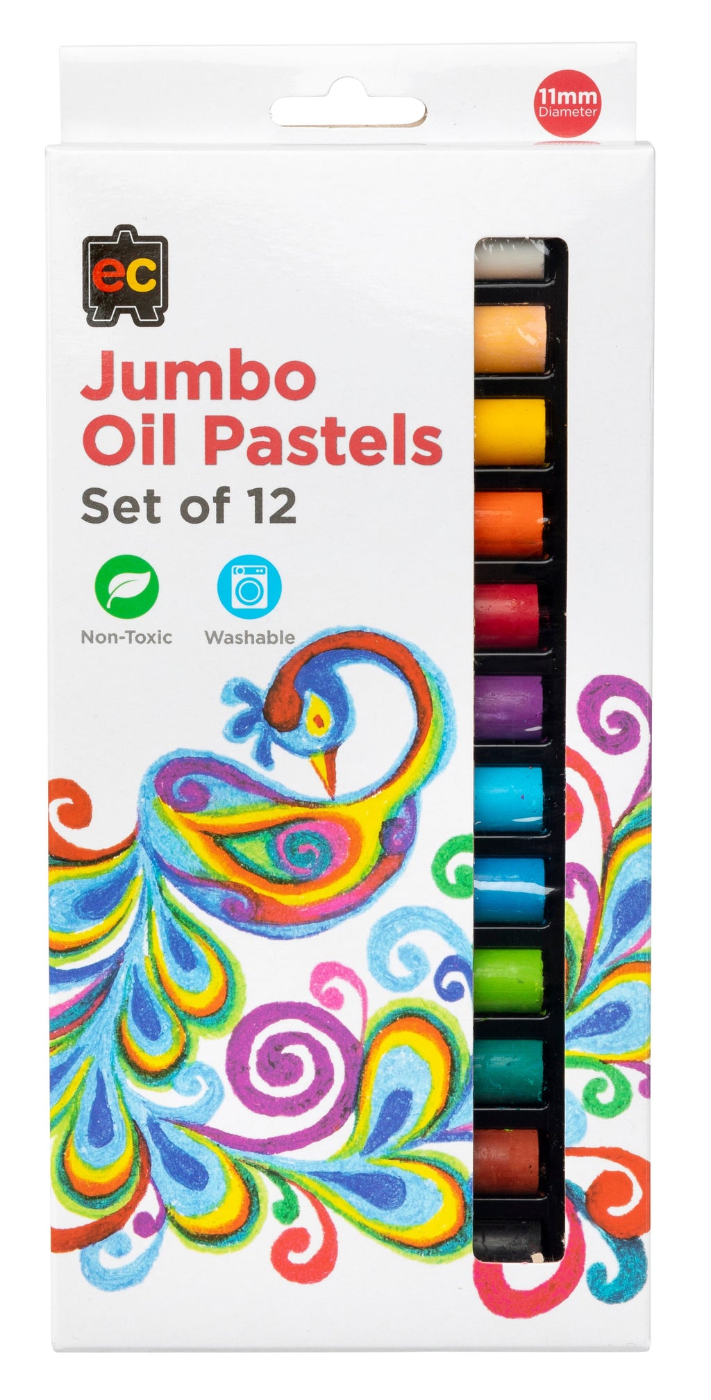 EC Jumbo Oil Pastels Pack of 12