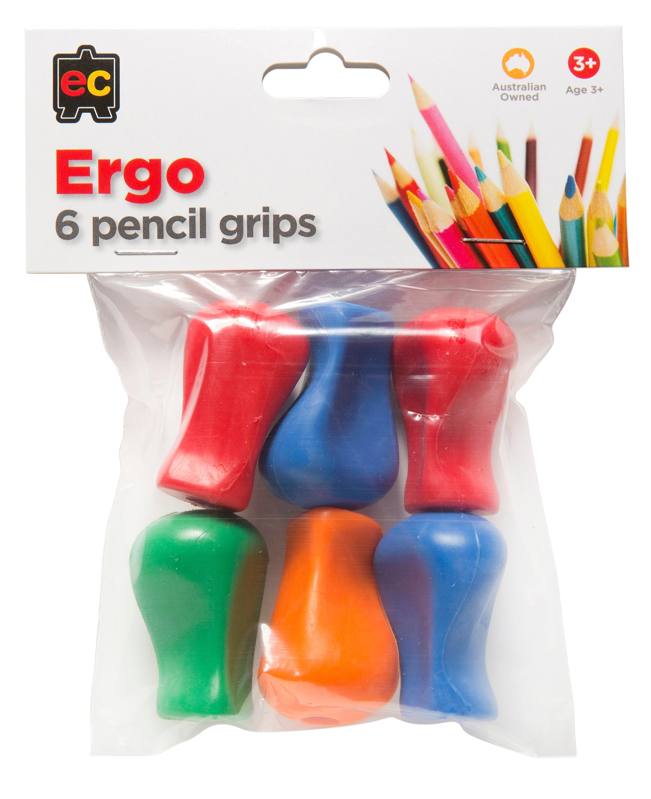 Pencil Finger Grips Packet of 6