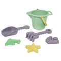 Plasto "I'M GREEN" Sand and Bucket Set, 6 pcs