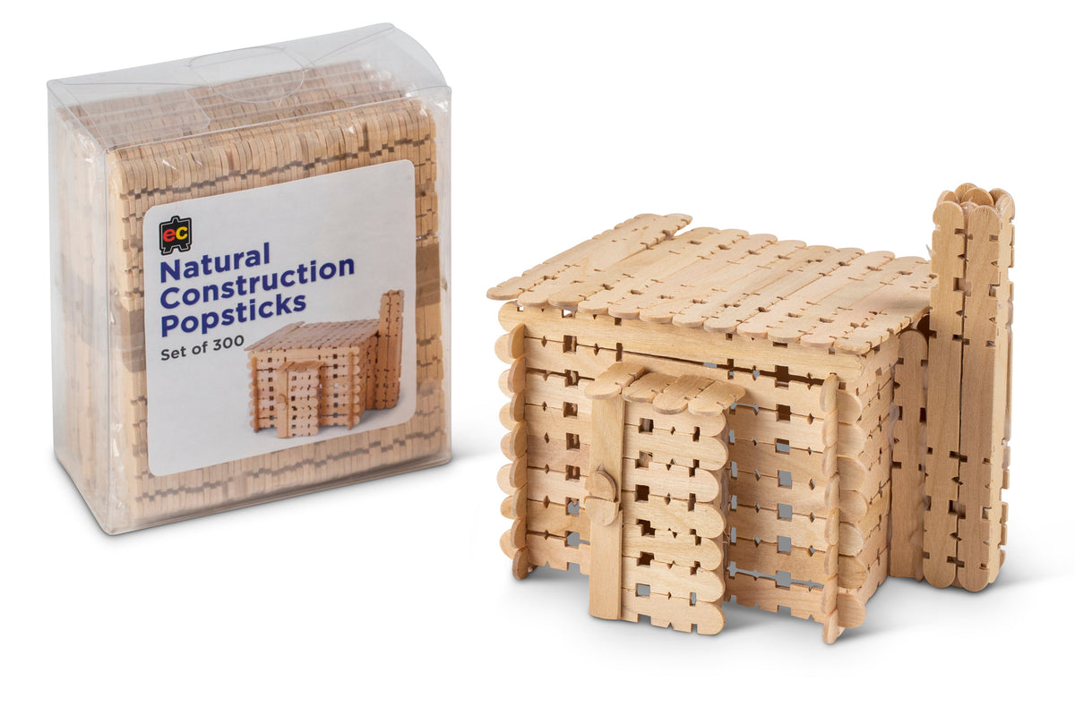 Natural Construction Popsticks