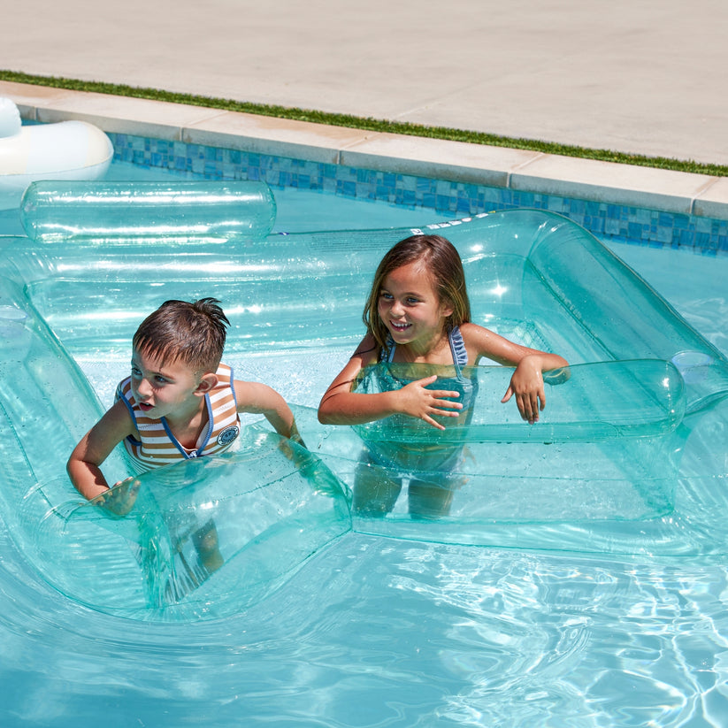 Swim Essentials Inflatable Family Hammock - Pure Tones, Green image 4