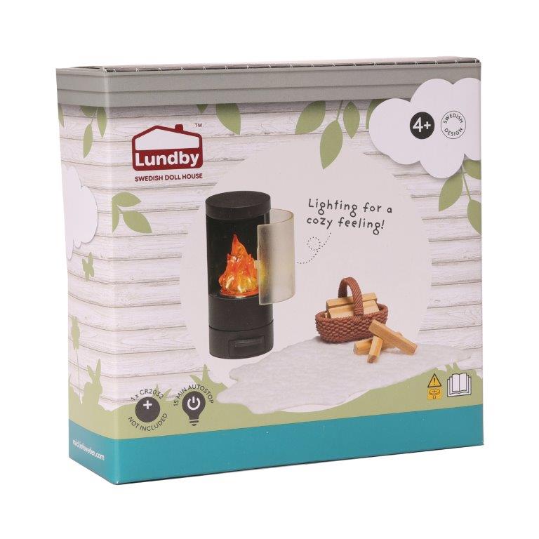 Lundby Doll House Accessories - Fireplace Set image 3