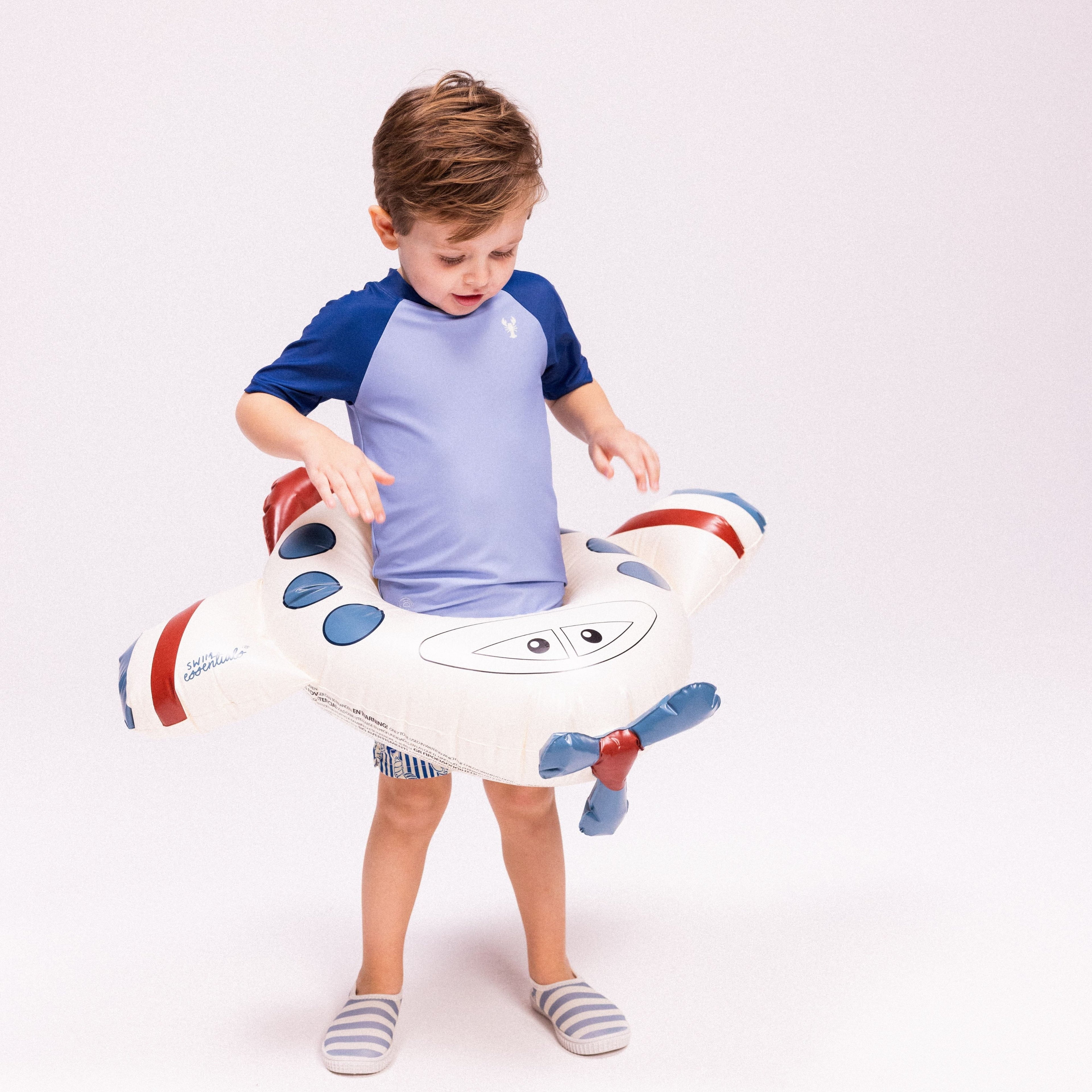 Swim Essentials Inflatable Split Swim Ring - Peter Plane, 55 cm image 4