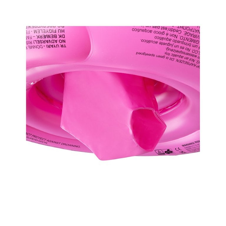 Swim Essentials Inflatable Baby Swimseat - Pink Leopard, 0-1 yrs image 3