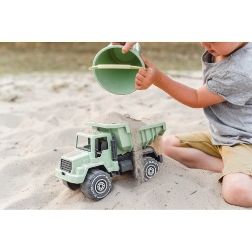 Plasto "I'M GREEN" BioPlastic Sand Set with Tipper Truck, 4 pcs image 2