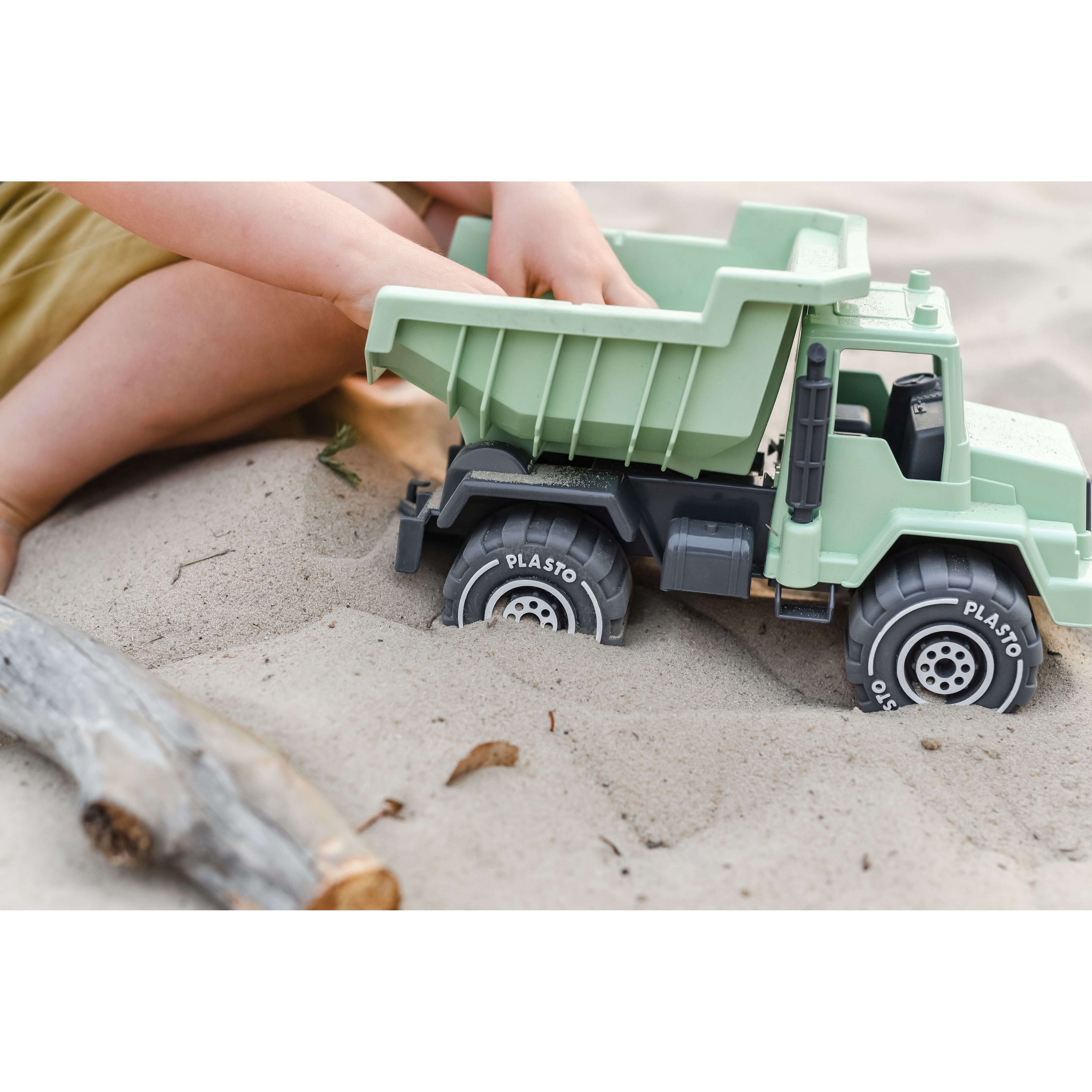Plasto "I'M GREEN" BioPlastic Tipper Truck, 30 cm image 3