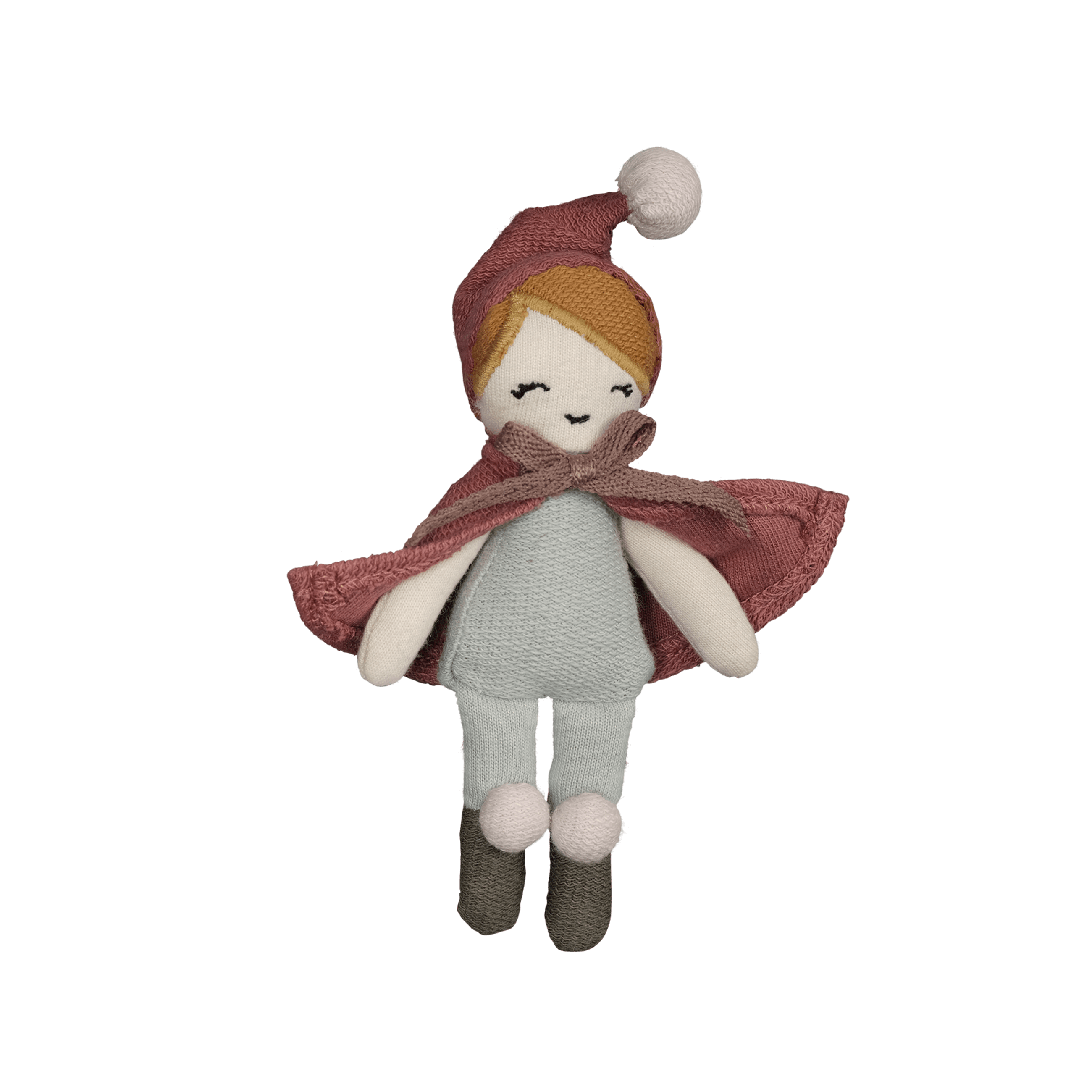 Fabelab Christmas - Pocket Friend - Elf Girl, 12 cm