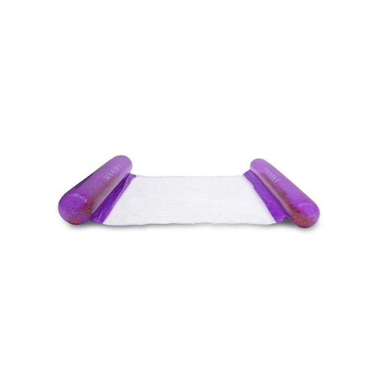 Swim Essentials Inflatable Hammock - Pure Tones Purple, 121 cm image 2