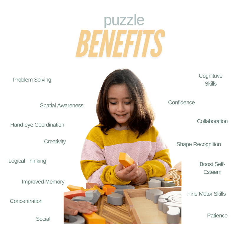 Stellavan & Papa - 3-in-1 Large Block Puzzle, Koala image 7