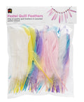Pastel Quill Feathers