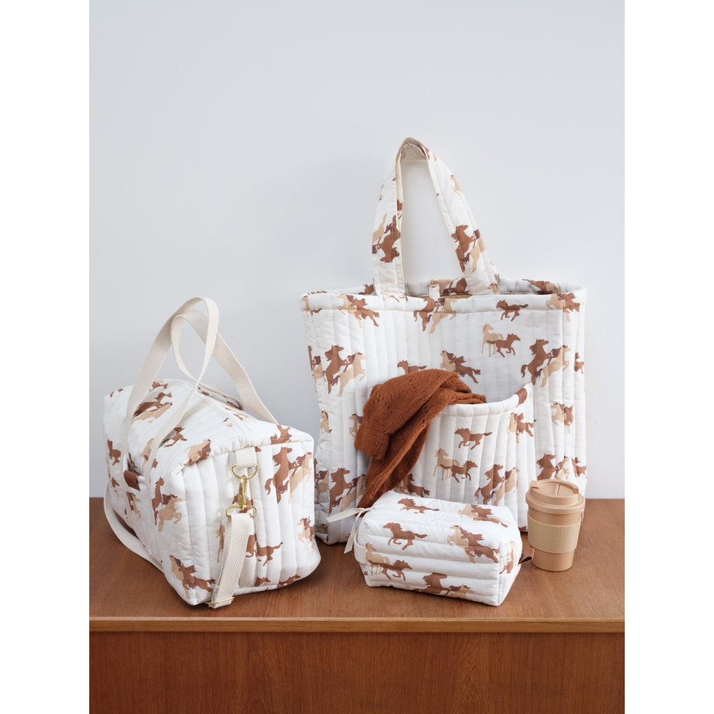 Fabelab - Quilted Organic Cotton Tote Bag - WIld at Heart, 60 cm image 2