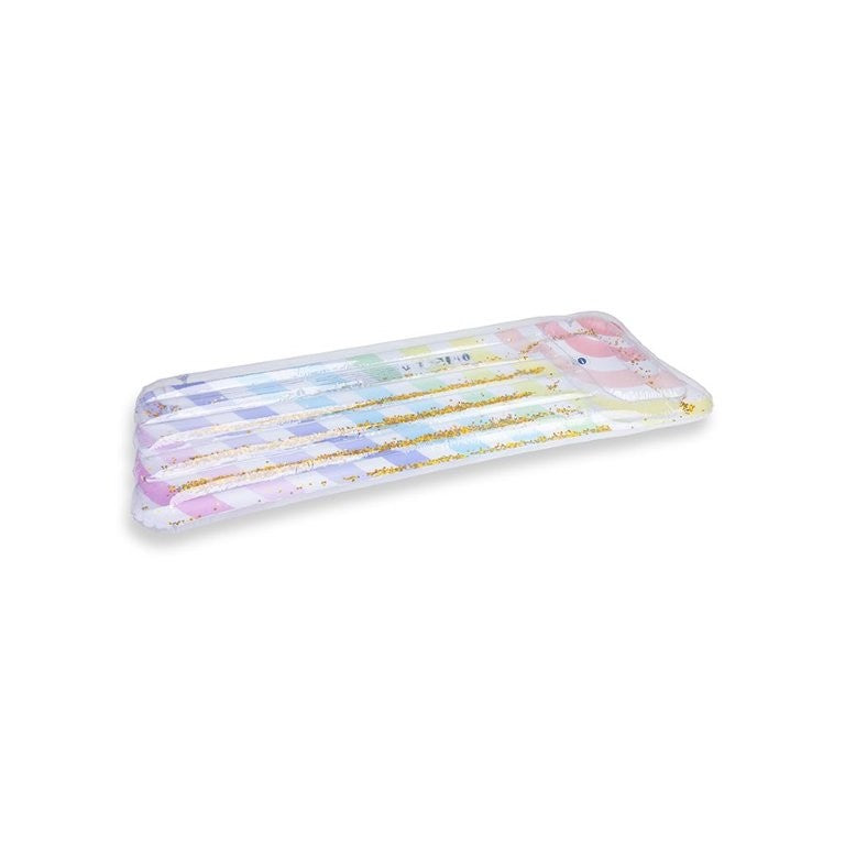 Swim Essentials Inflatable Lie On - Rainbow, 177 cm image 2