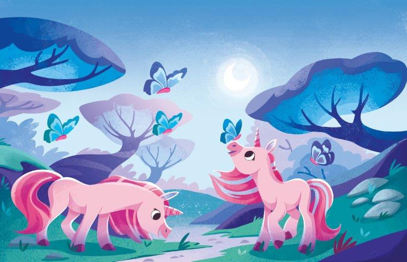 Sassi Free the Colours Reusable Paint Brush Book - Unicorns image 3