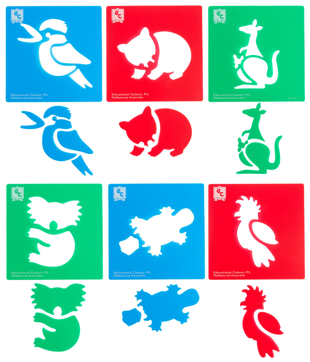 Australian Animals Stencil Series #1 image 2