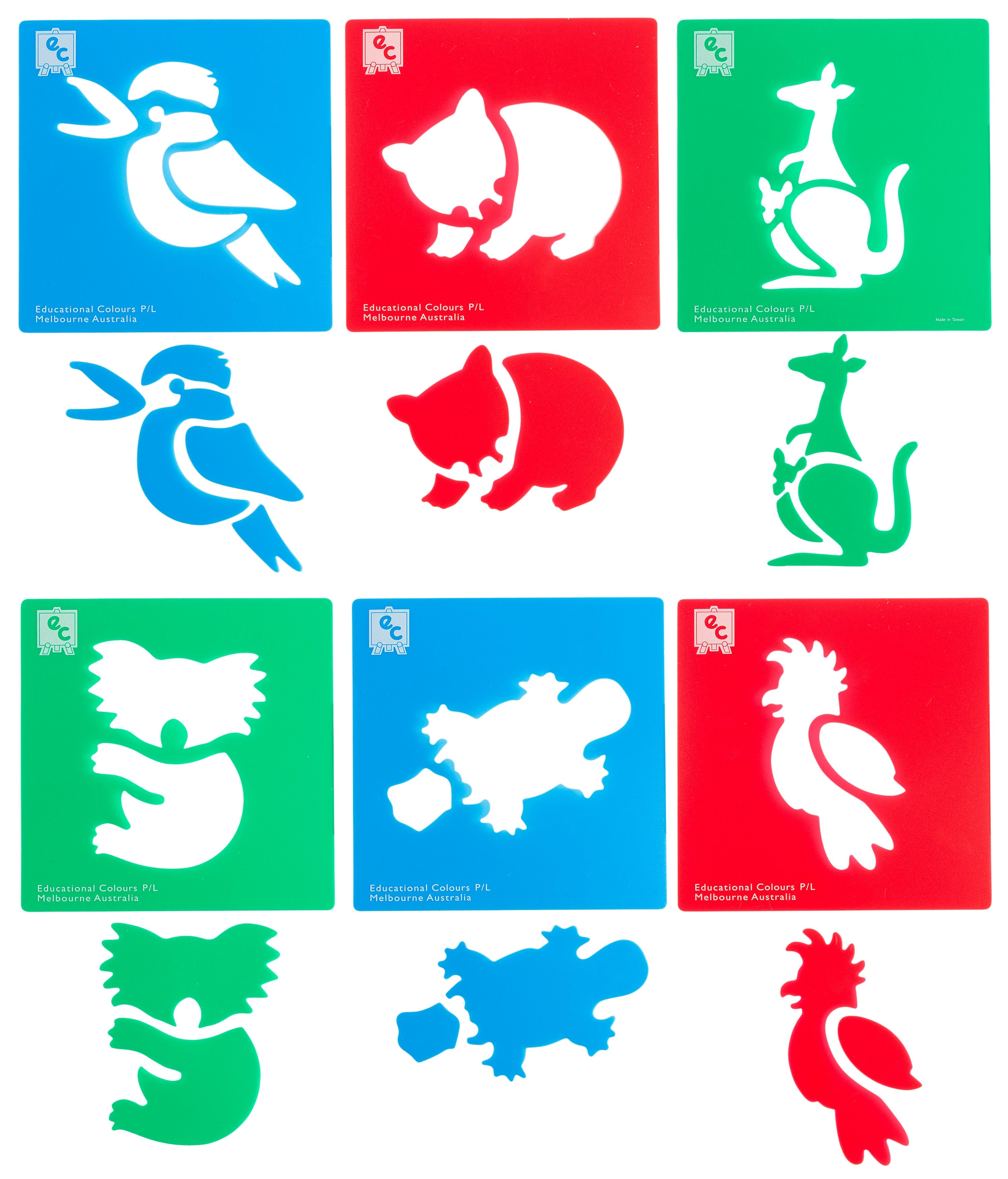 Australian Animals Stencil Series #1 image 2