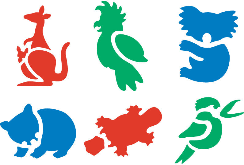Australian Animals Stencil Series #1 image 3