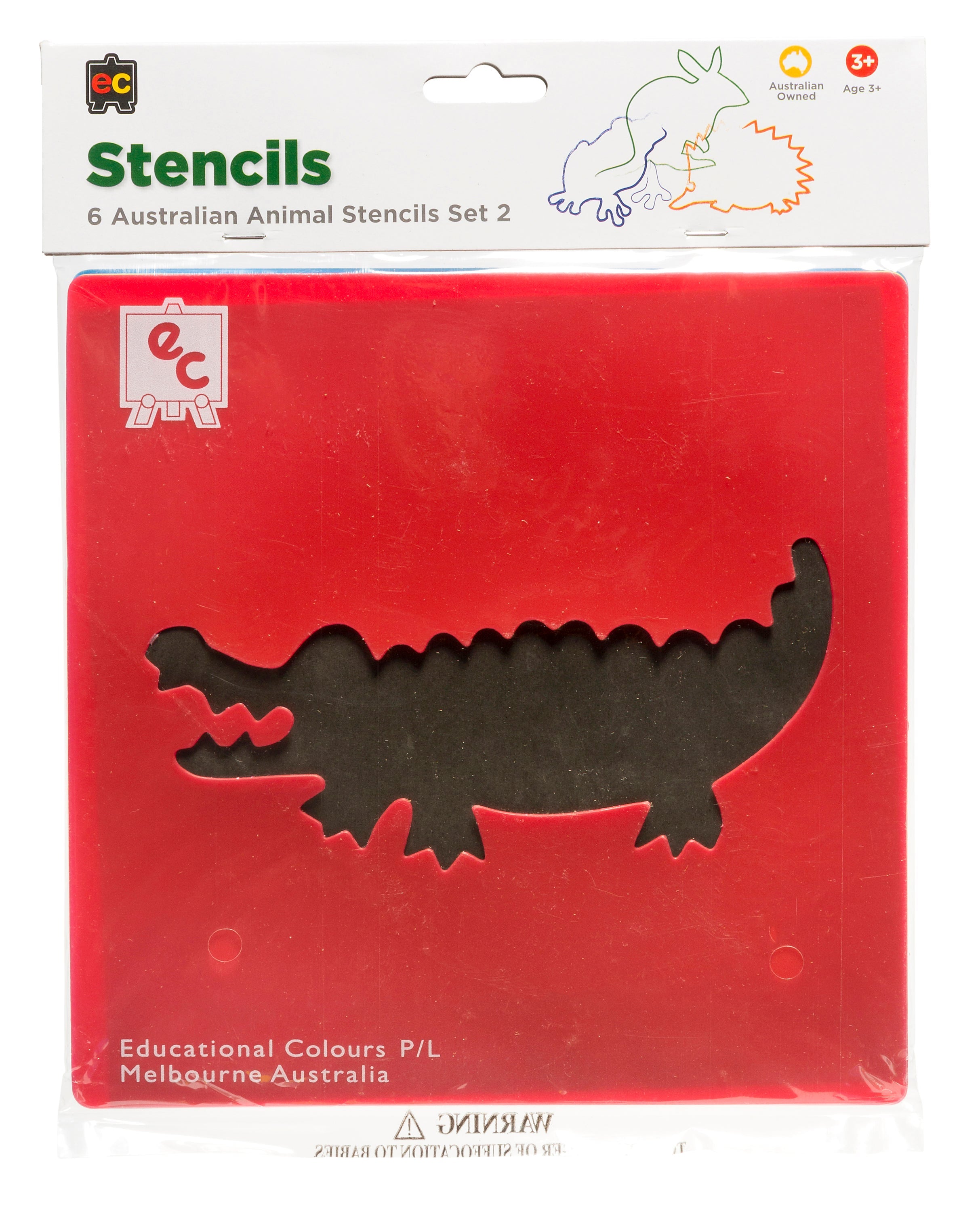 Australian Animals Stencil Series #2