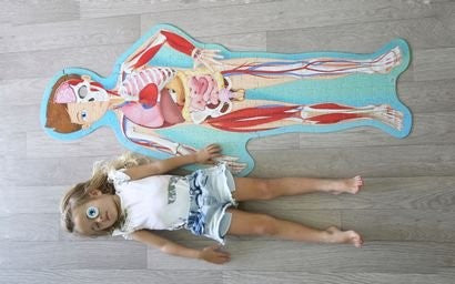 Sassi Travel, Learn and Explore The Human Body 200 pc Puzzle (2024 Version) image 5