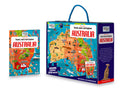 Sassi Travel, Learn and Explore - Puzzle and Book Set - Australia, 210 pcs
