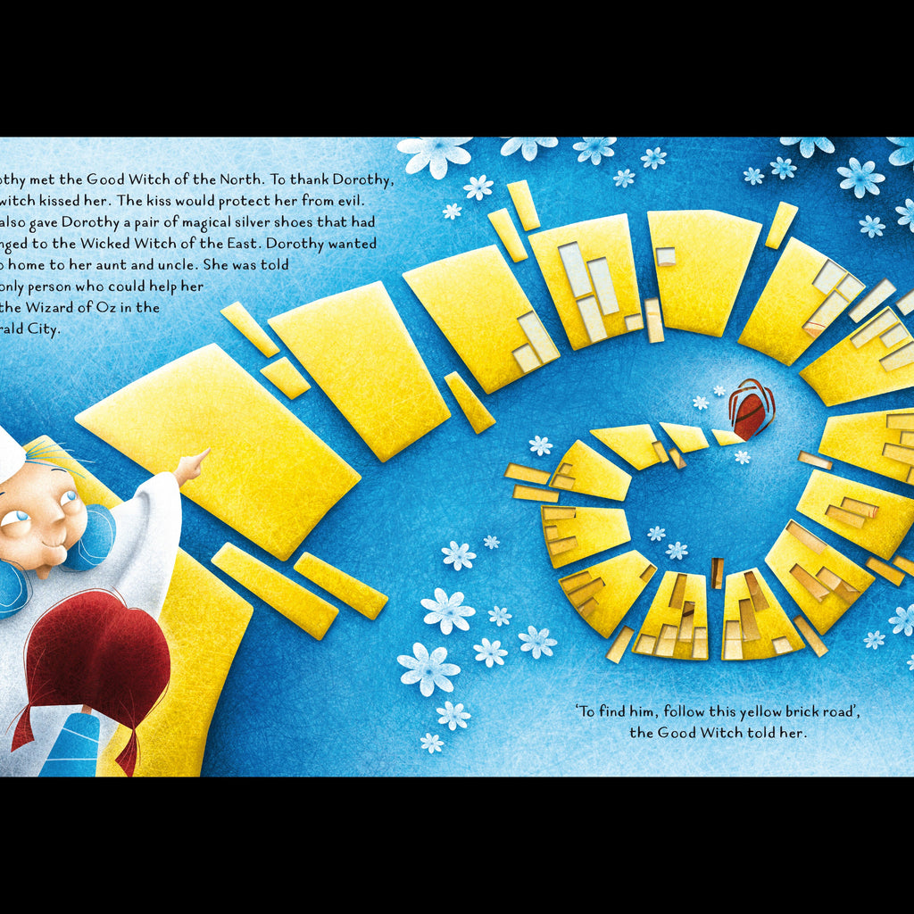 Sassi - Die-Cut, Fairy Tale Book - The Wonderful Wizard of Oz image 2