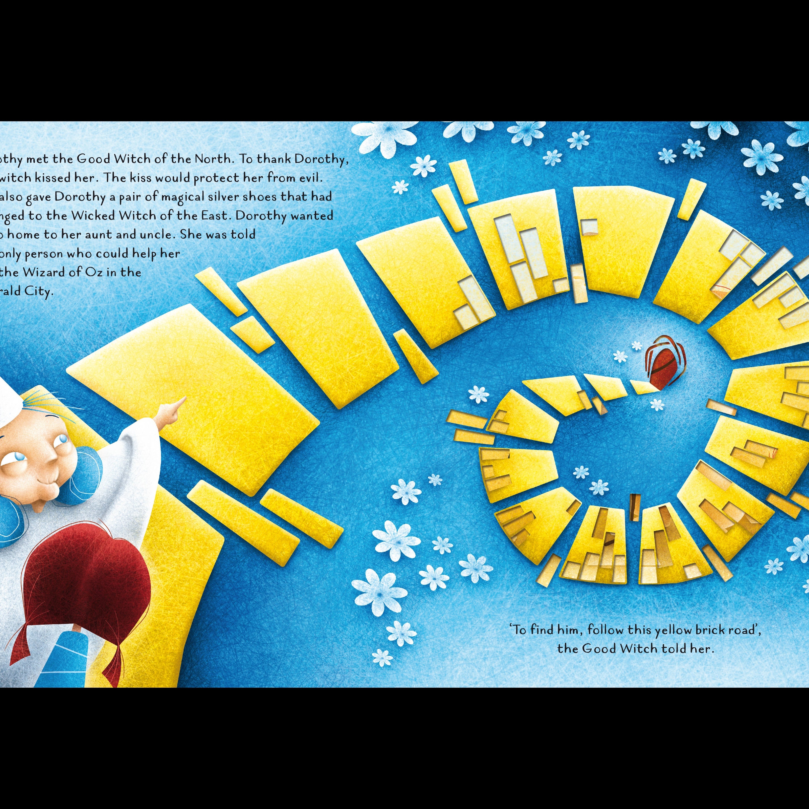 Sassi - Die-Cut, Fairy Tale Book - The Wonderful Wizard of Oz image 2