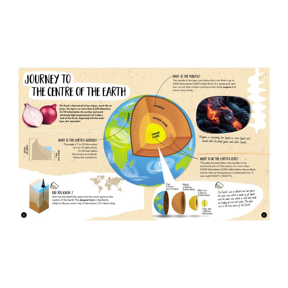 Sassi What How and Why Volcanoes Book and Poster image 6
